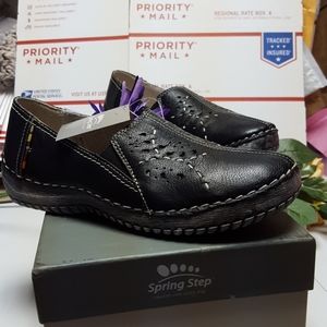 ❤️🌟💥SALE💥NIB womens Spring Step black leather shoes sizes 36, 37 and 38❤️🌟